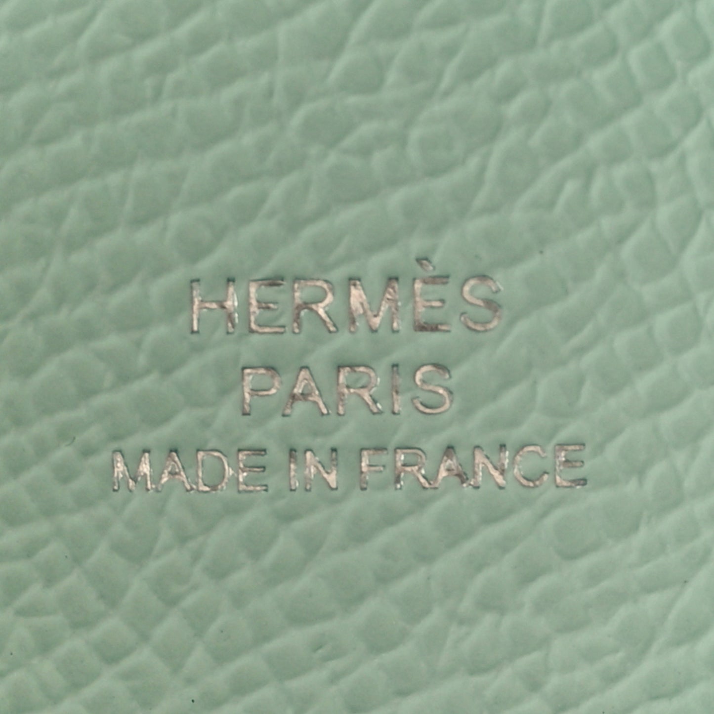 Epsom Calvi Card Case Vert Peppermint