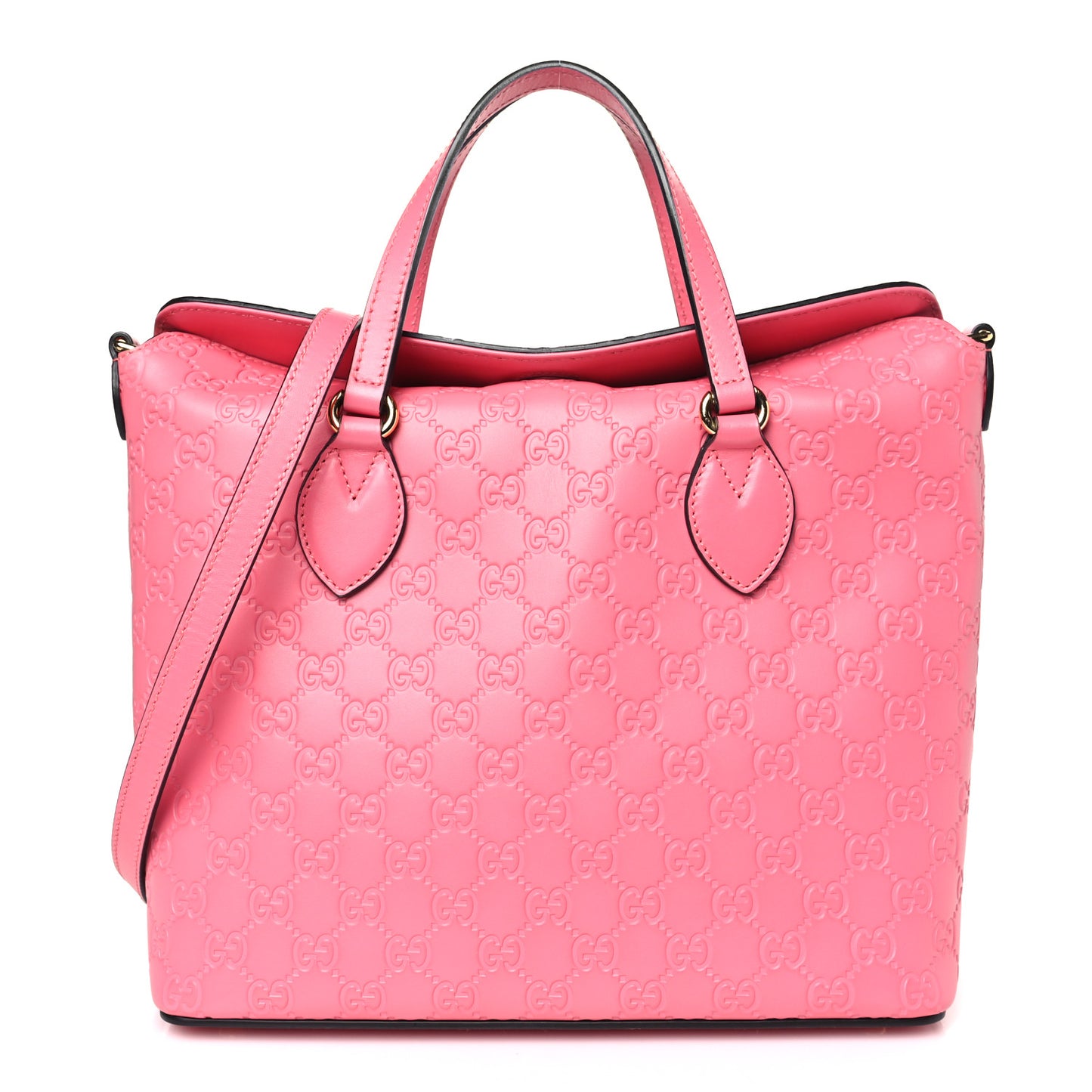 Guccissima Linea A Foldover Tote Flush
