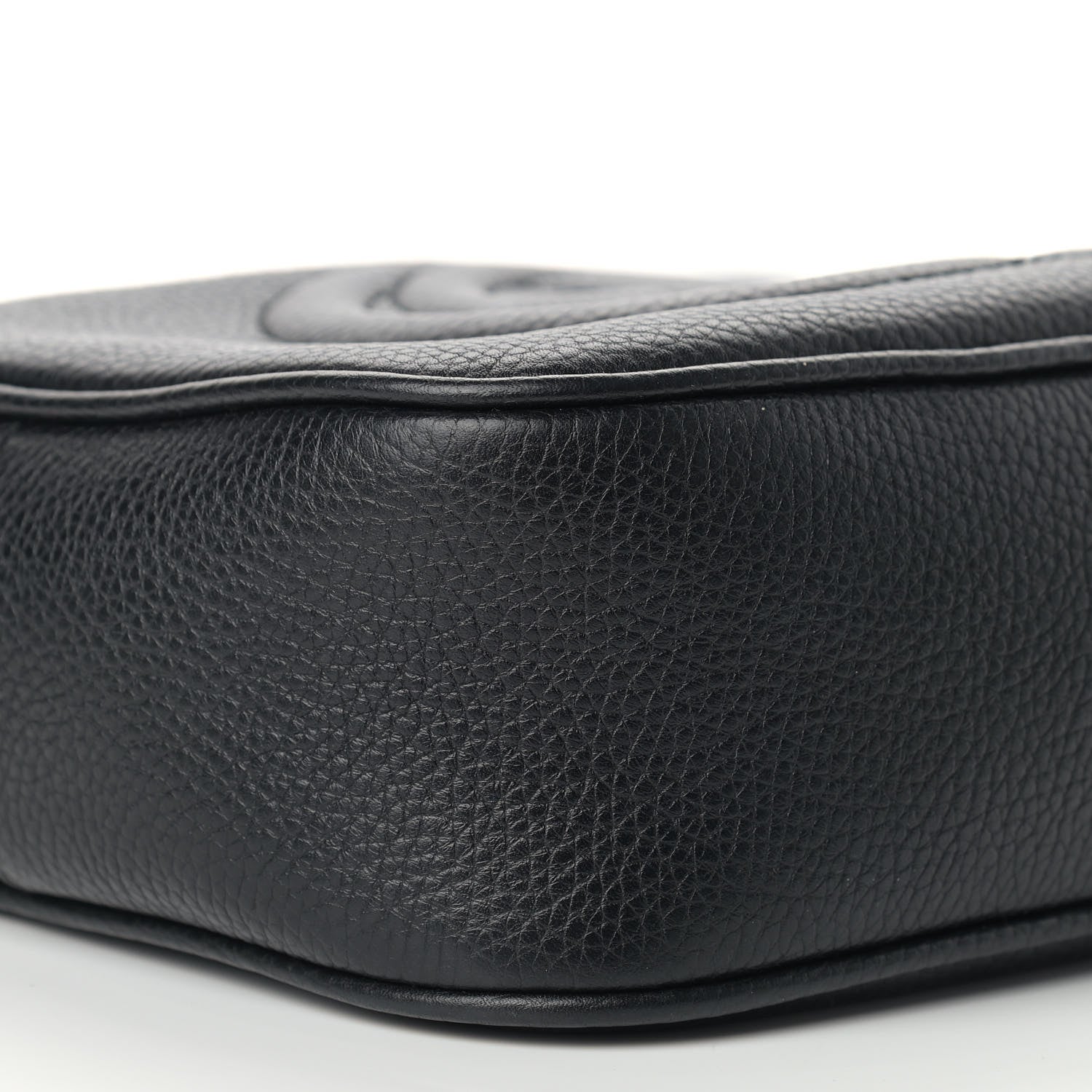 Gucci Pebbled Calfskin Small Soho Disco Bag Black 8 of 9