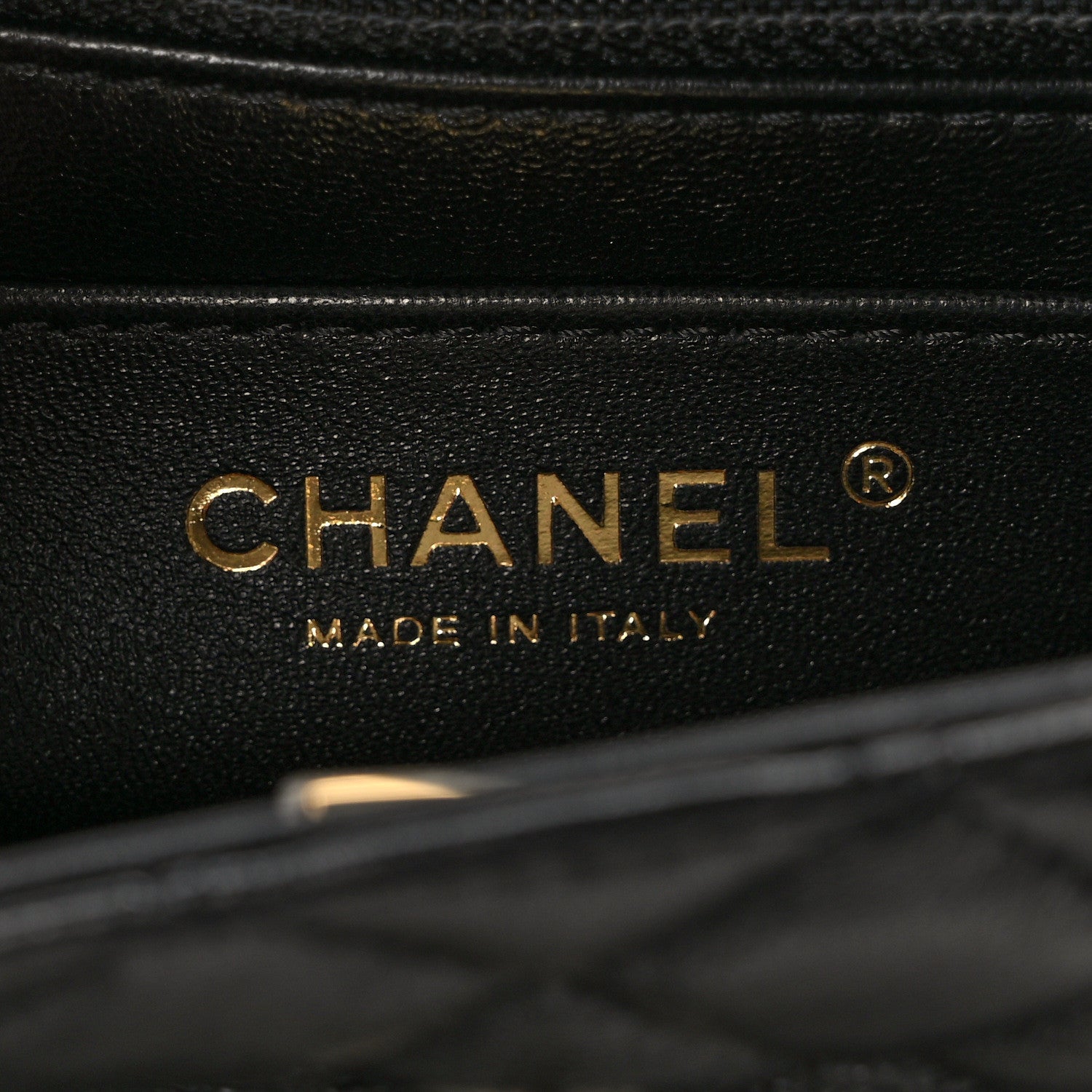 Chanel Lambskin Quilted Mini Crystal Top Handle Rectangular Flap Black 6 of 10