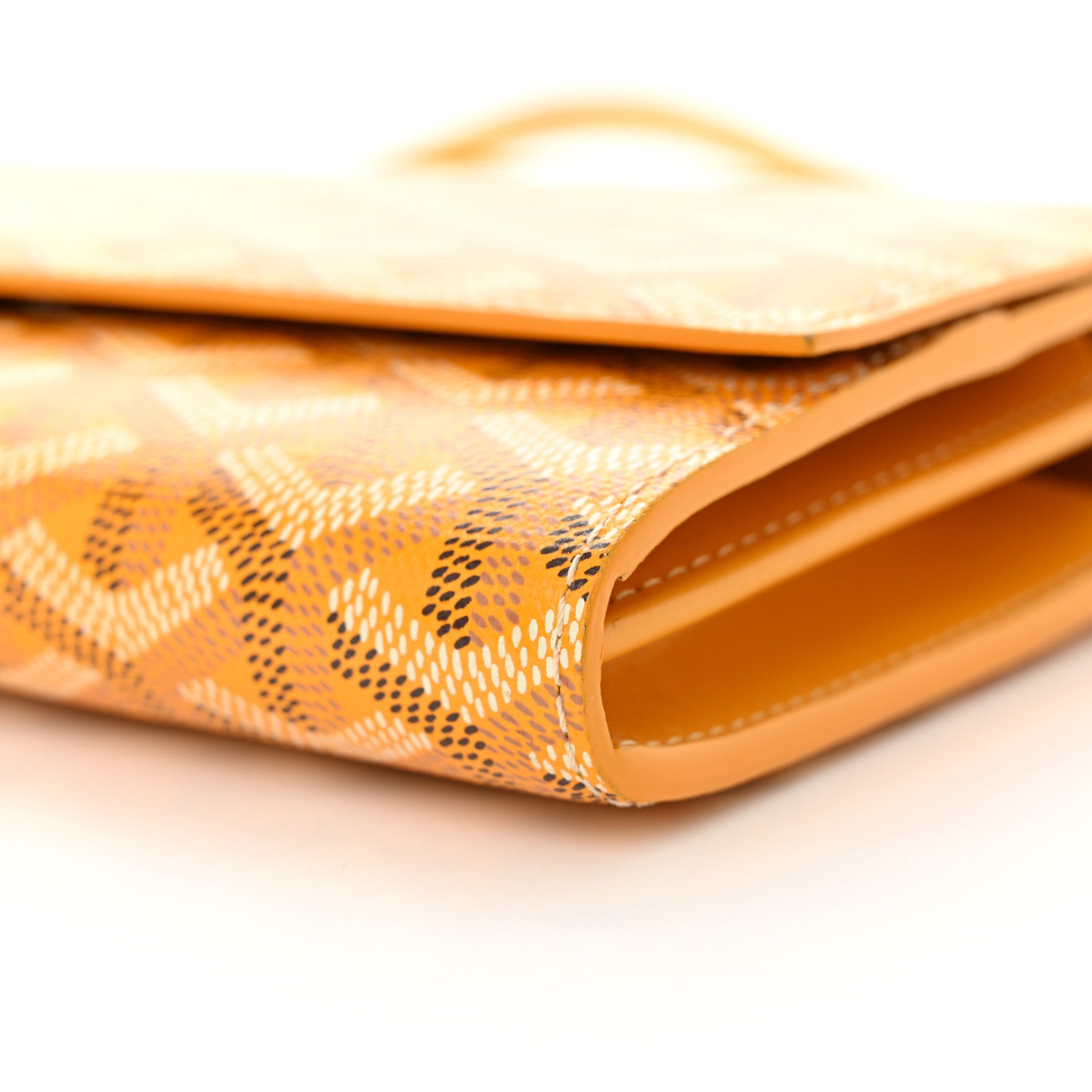 Goyard Goyardine Varenne Continental Wallet Yellow 10 of 10