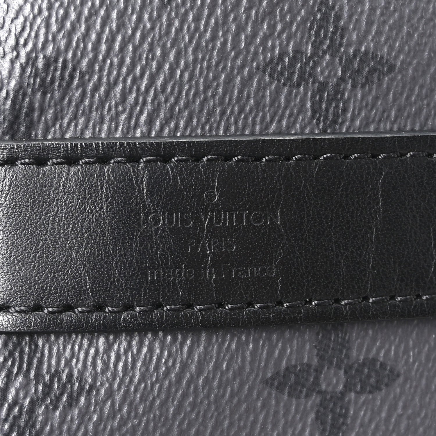 Louis Vuitton Reverse Monogram Eclipse Keepall XS Black 6 of 9