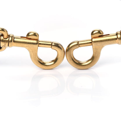 Christian Dior Canvas Embroidered Shoulder Strap Black 5 of 8