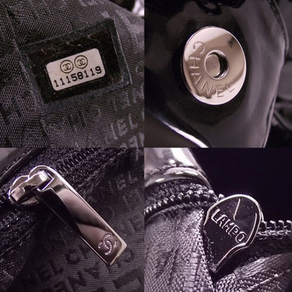 Chanel Vinyl XL Coco Cabas Black 10 of 10