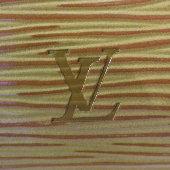 Louis Vuitton Epi Dauphine Cosmetic Pouch Yellow 5 of 8