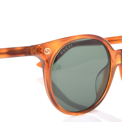 Gucci Round GG0091S Sunglasses Brown 9 of 9