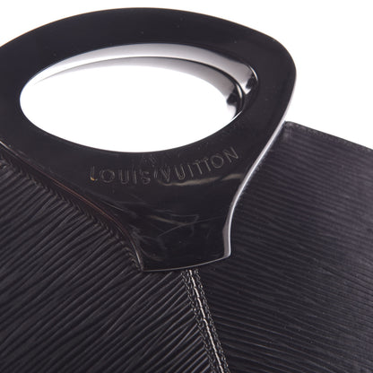 Louis Vuitton Epi Demi Lune Tote Black 7 of 10