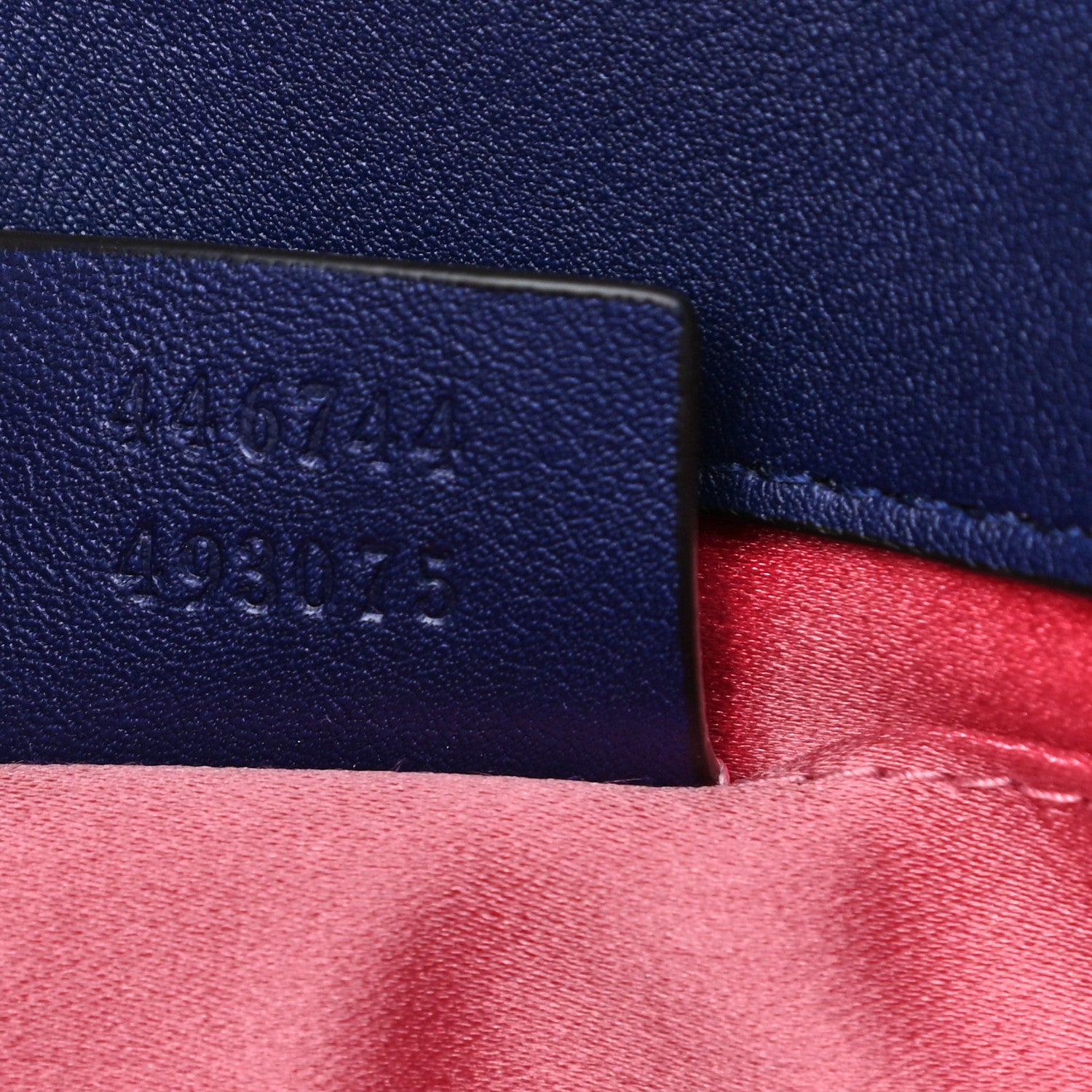 Gucci Velvet Matelasse Mini GG Marmont Shoulder Bag Cobalt Blue 6 of 10