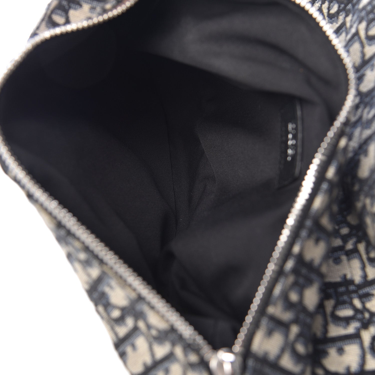 Christian Dior Oblique Saddle Bag Blue 6 of 8