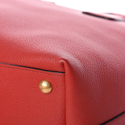 Prada Vitello Daino Tote Rosso 11 of 12