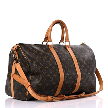 Louis Vuitton Monogram Keepall Bandouliere 45 3 of 34
