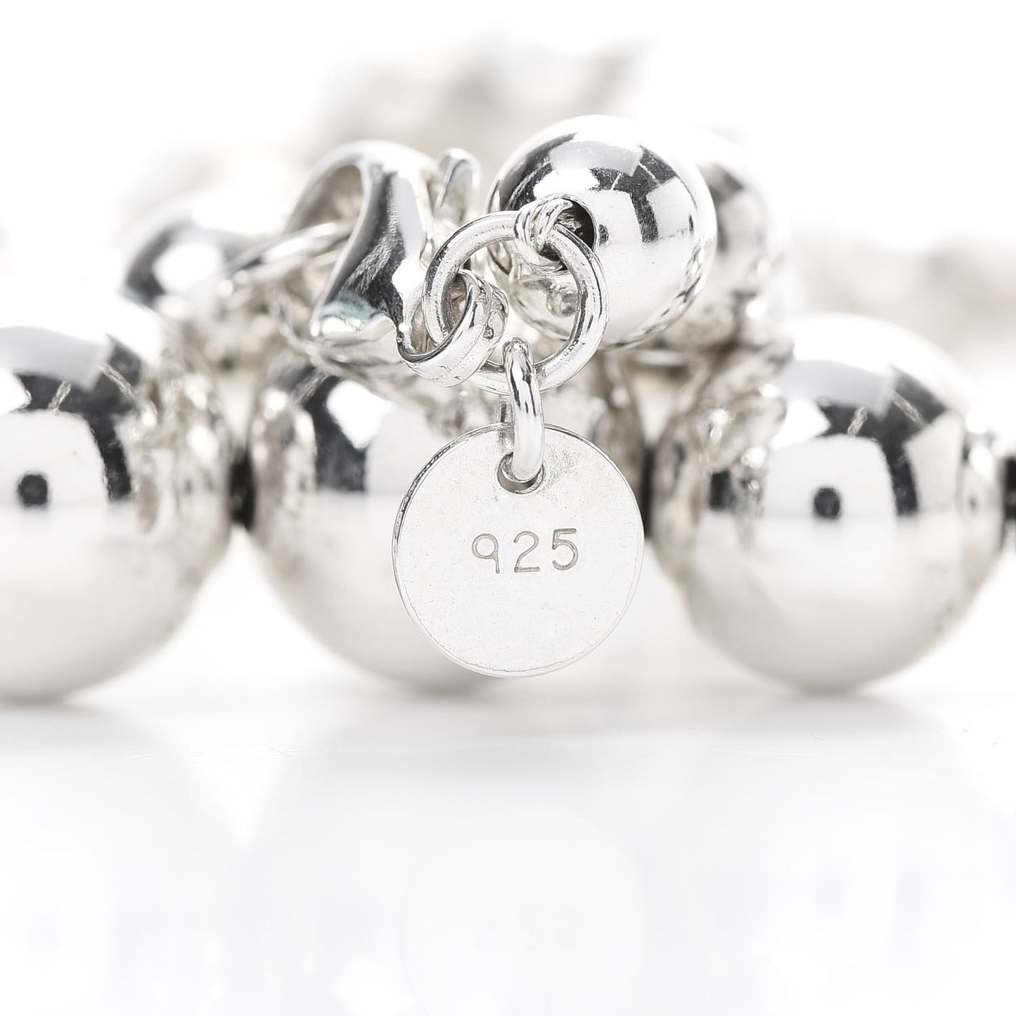 Sterling Silver HardWear Graduated Ball Necklace
