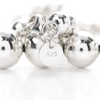Tiffany Sterling Silver HardWear Graduated Ball Necklace 5 of 8