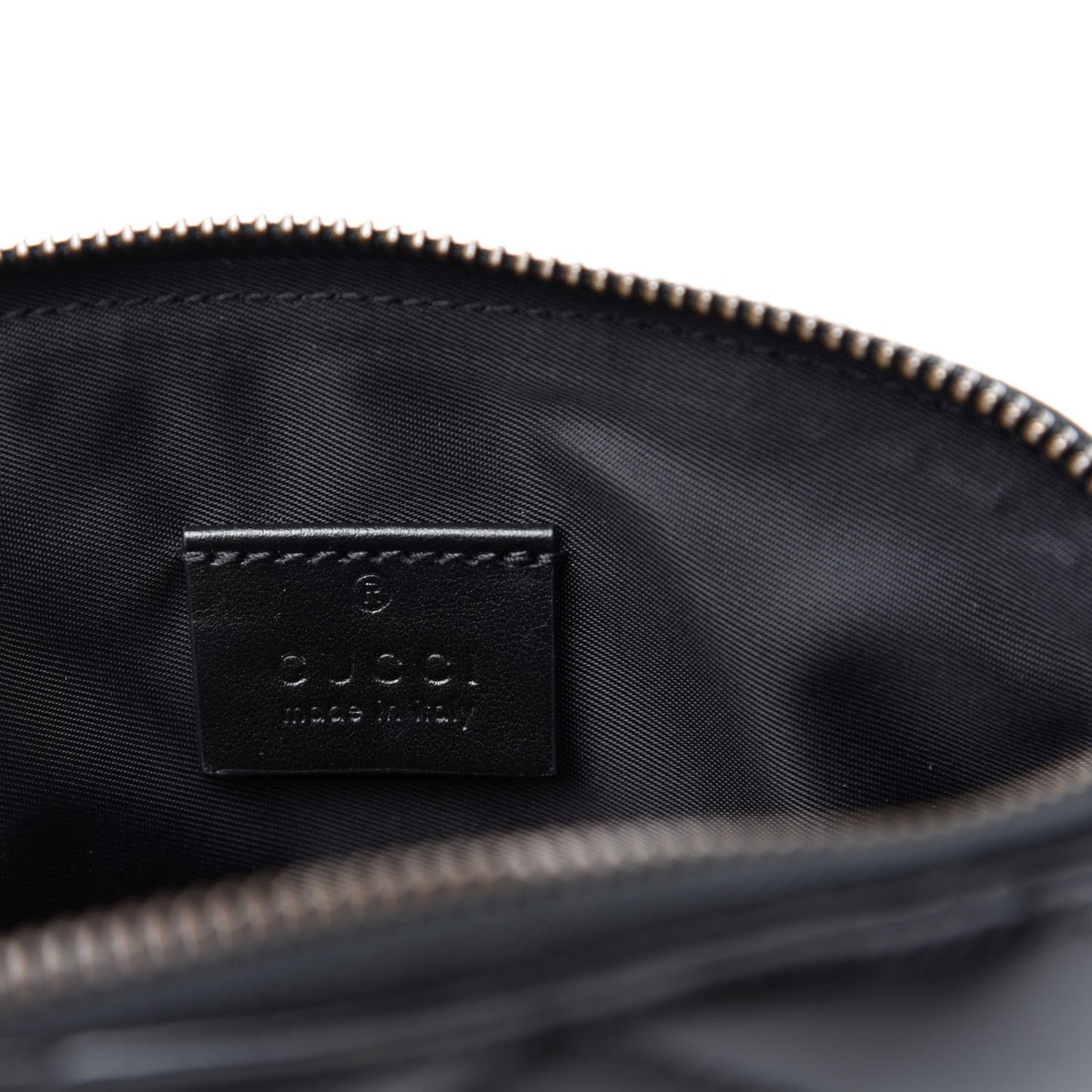 Calfskin Matelasse GG Marmont Pouch Cosmetic Case Black
