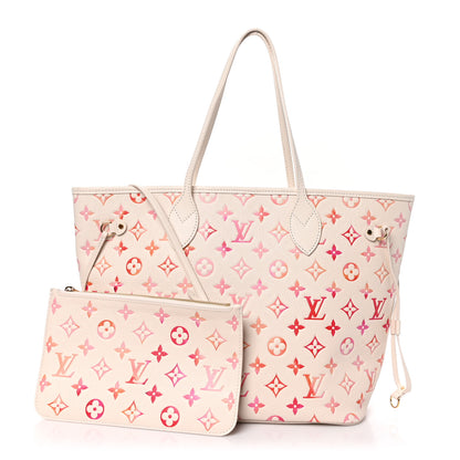 Louis Vuitton Empreinte Neverfull MM Sunrise Aquarelle 3 of 10