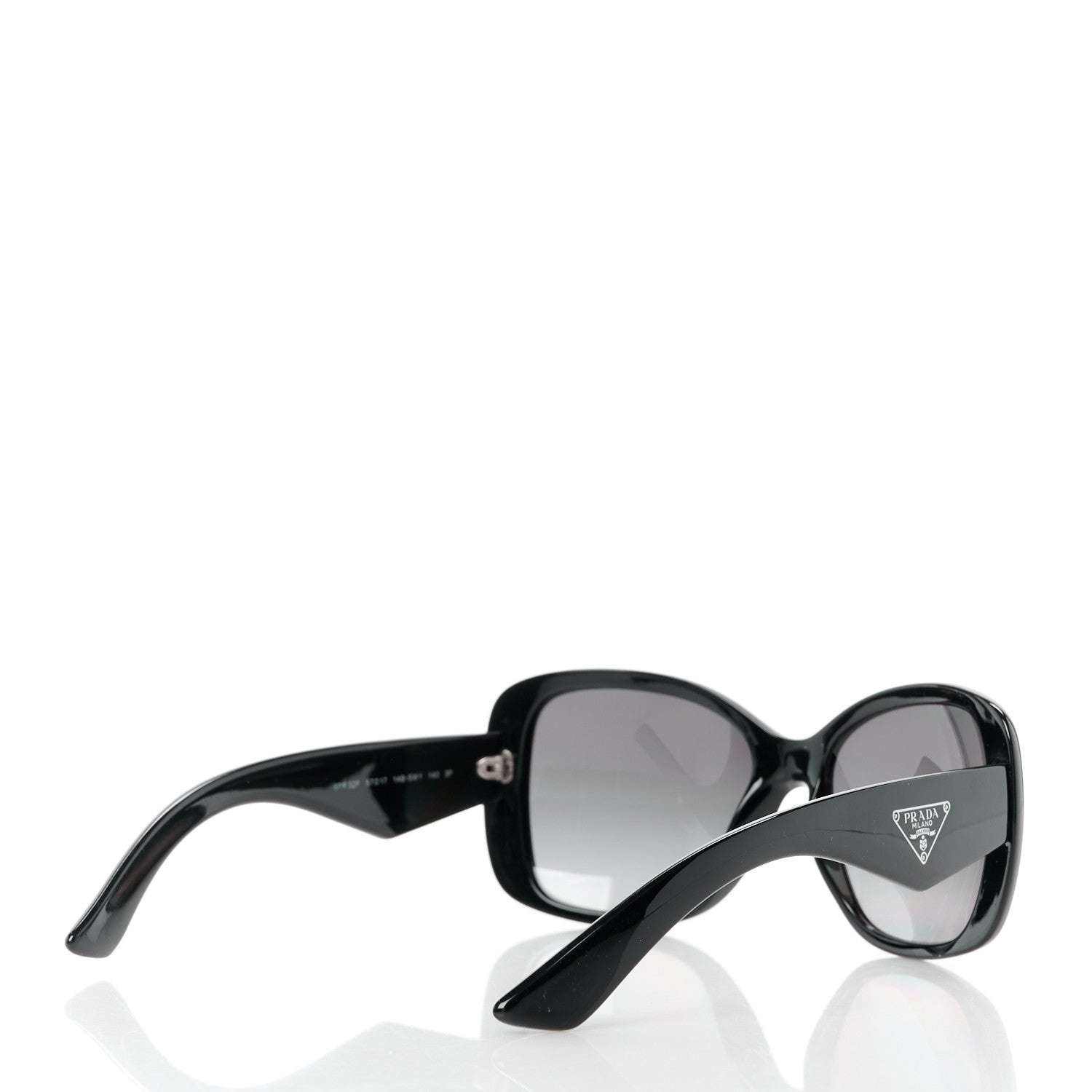 Prada Sunglasses SPR 32P Black 4 of 9