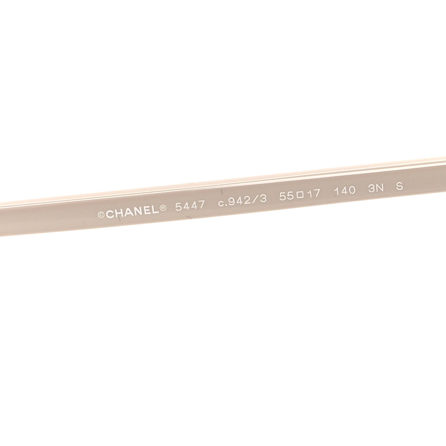 Acetate Polarized Square Sunglasses 5447-A Black Beige