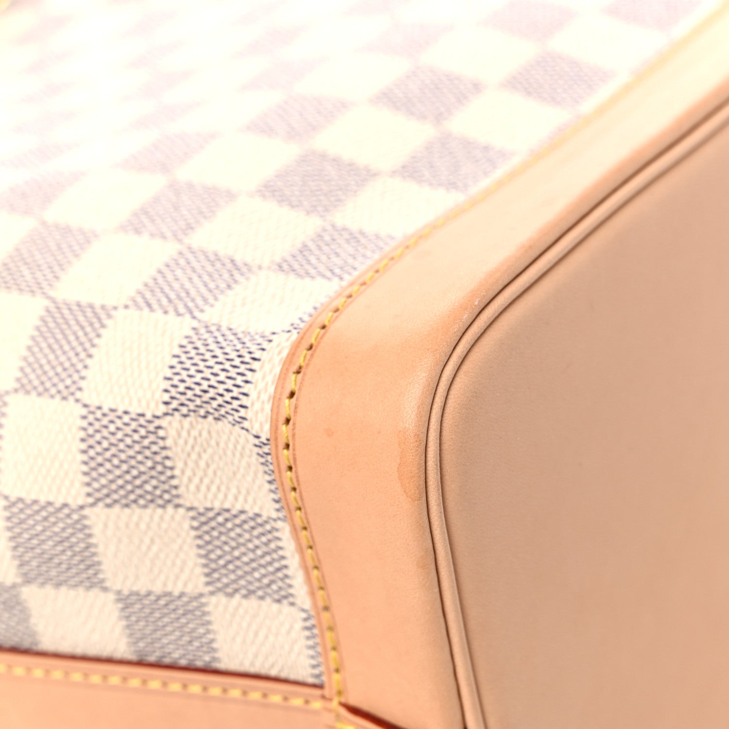 Louis Vuitton Damier Azur Noe BB 8 of 17