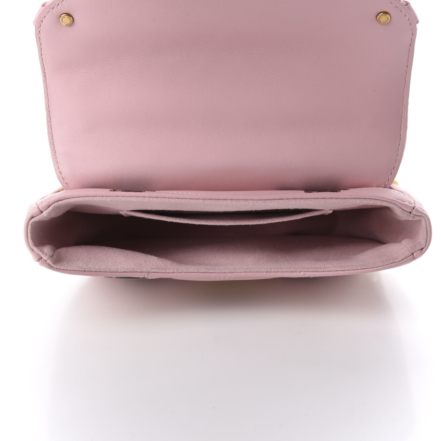 Louis Vuitton Calfskin Leopard Print New Wave Chain PM Light Pink 5 of 11