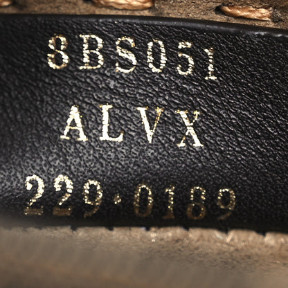 Fendi Fabric Jacquard Vitello King Plexiglass FF 1974 Mini Fendi Sunshine Shopper Tote Tobacco Moro Sand 7 of 11