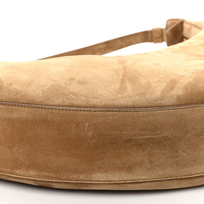 Khaite Suede Augustina Hobo Toffee 8 of 9