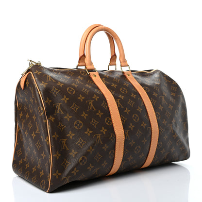 Louis Vuitton Monogram Keepall 45 3 of 11