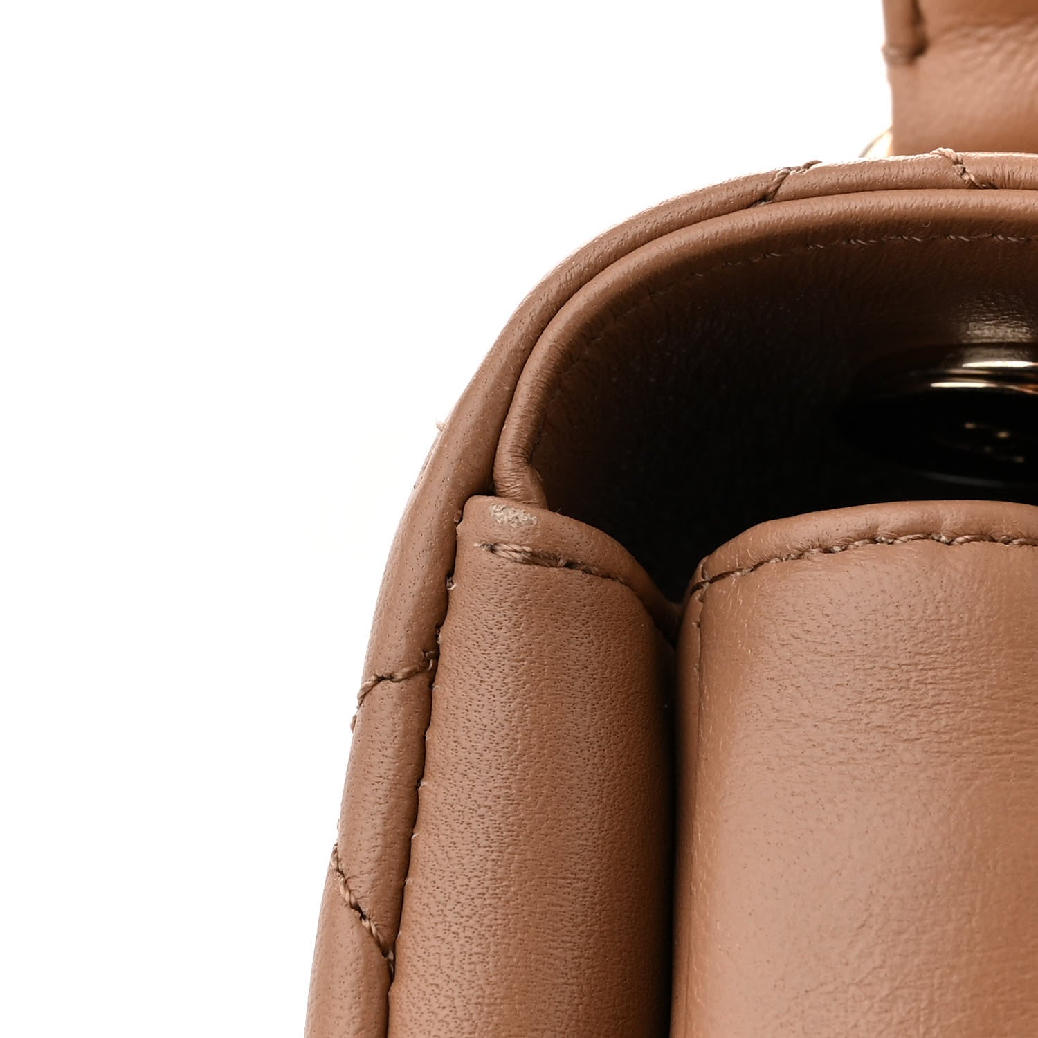 Chanel Lambskin Quilted Small Trendy CC Dual Handle Flap Bag Beige 13 of 14