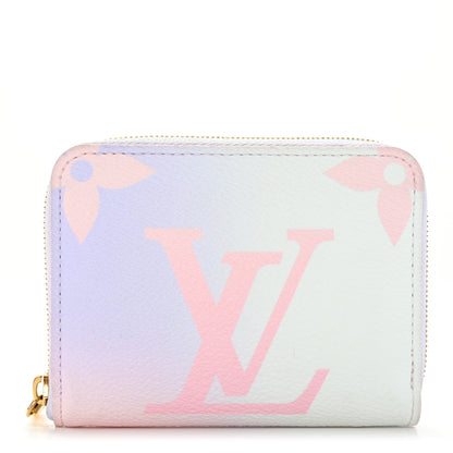 Louis Vuitton Monogram Giant Spring In The City Zippy Coin Purse Sunrise Pastel 1 of 7
