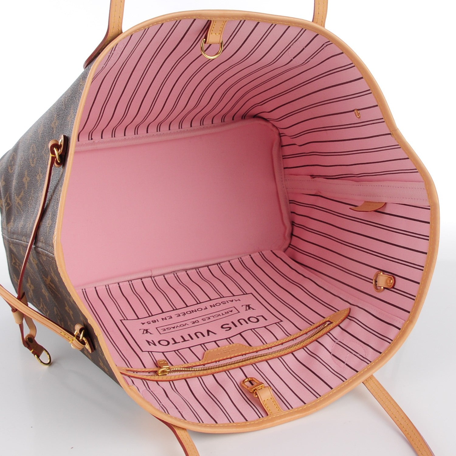 Louis Vuitton Monogram Neo Neverfull MM Rose Ballerine 5 of 8