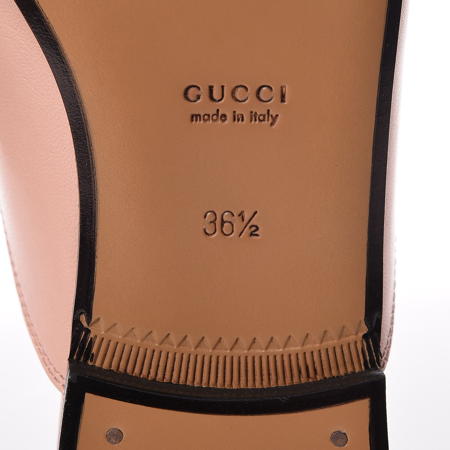 Gucci Malaga Kid Womens Princetown Slippers 36.5 Perfect Pink 6 of 11