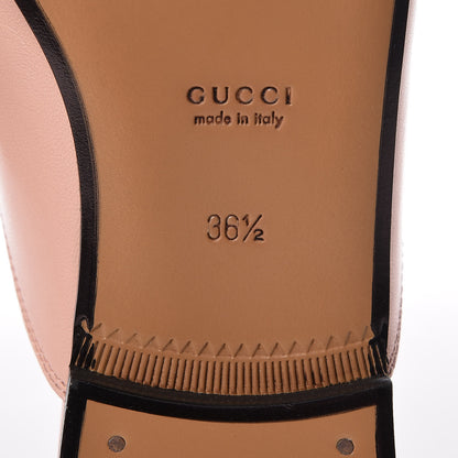 Gucci Malaga Kid Womens Princetown Slippers 36.5 Perfect Pink 6 of 11