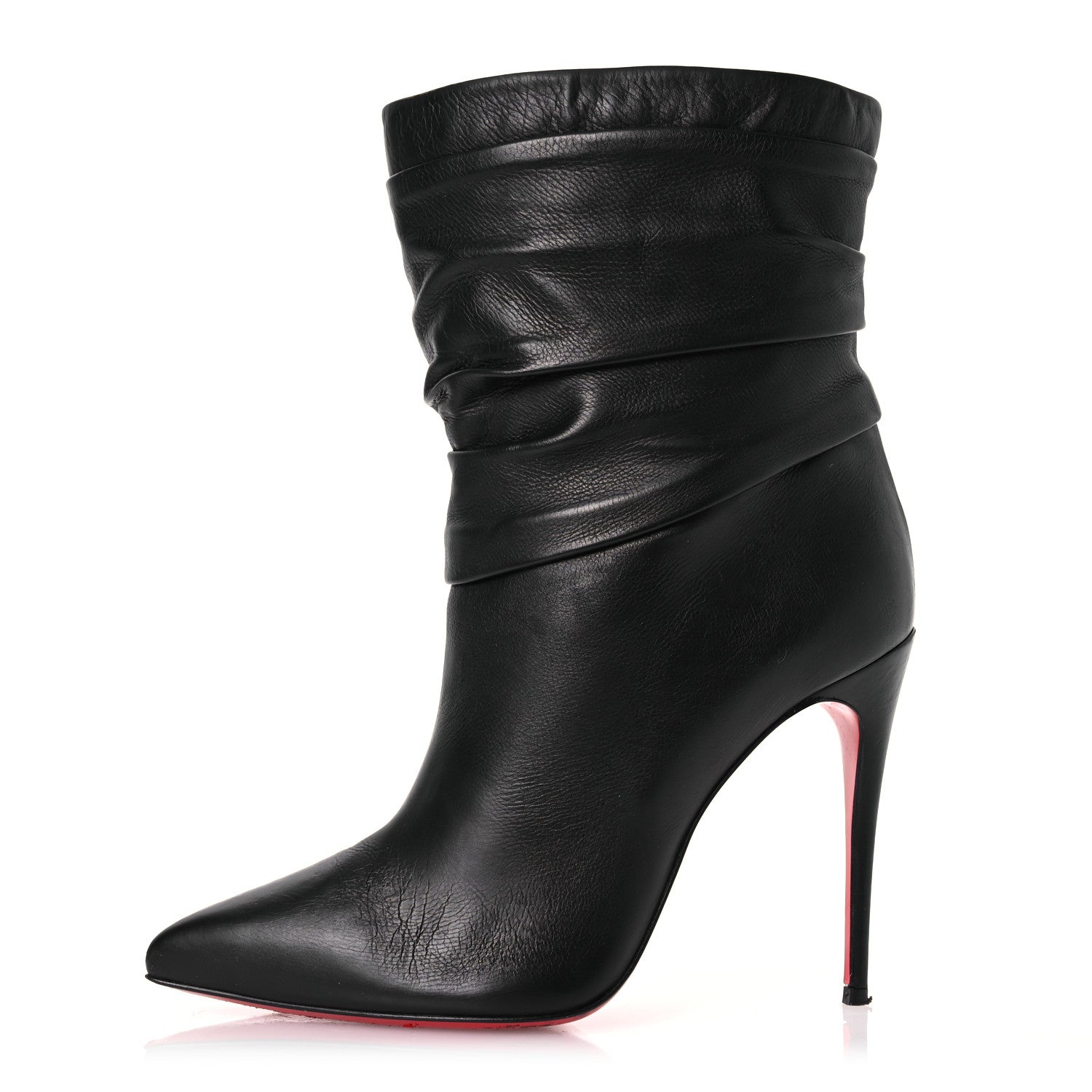 Christian Louboutin Calfskin Ishtar 100 Booties 37 Black 1 of 14