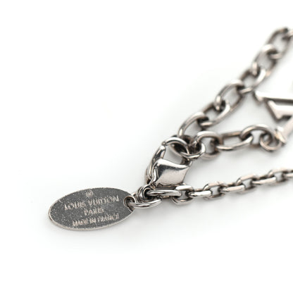 Louis Vuitton Swarovski Gamble Damier Bracelet Silver 3 of 3