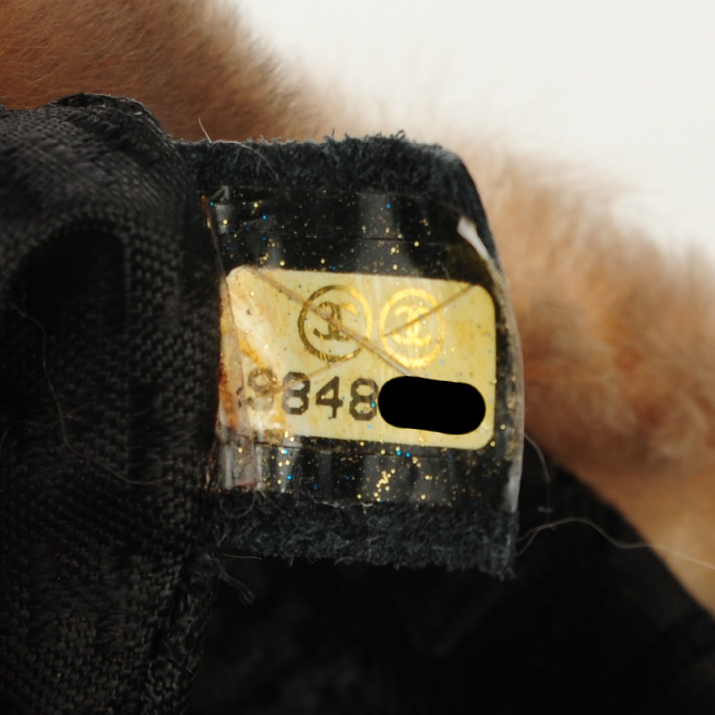 Rabbit Fur Fantasy Tweed Small Flap
