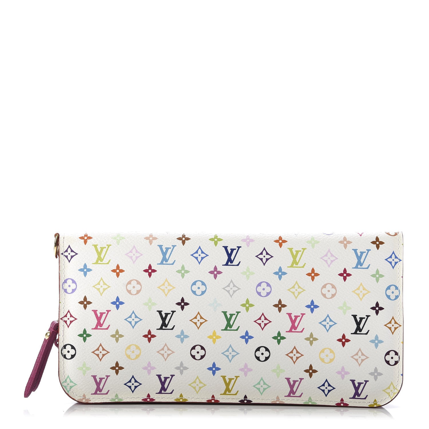 Louis Vuitton Monogram Multicolor Insolite Wallet White Figue 1 of 8