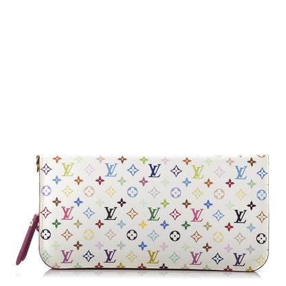 Louis Vuitton Monogram Multicolor Insolite Wallet White Figue 1 of 8