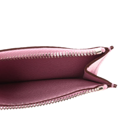 Hermes Epsom Constance Slim Wallet Mauve Sylvestre 7 of 10