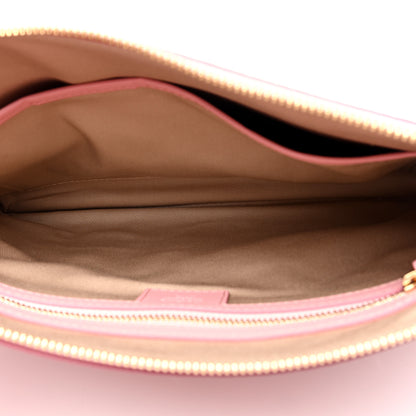 MCM Visetos Medium Crossbody Pouch Soft Pink 5 of 9