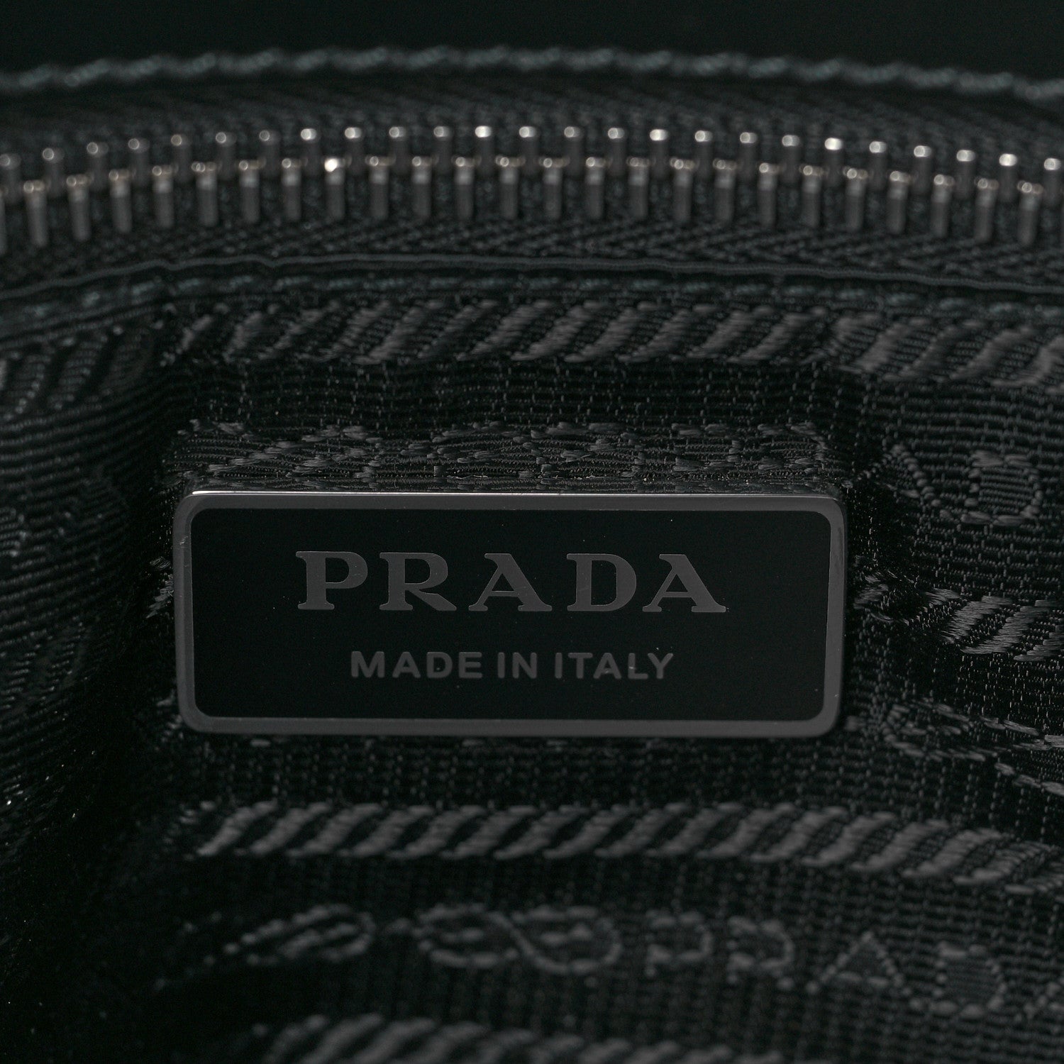 Prada Spazzolato Medium Re-Edition 1995 Double Handle Handbag Black 6 of 7