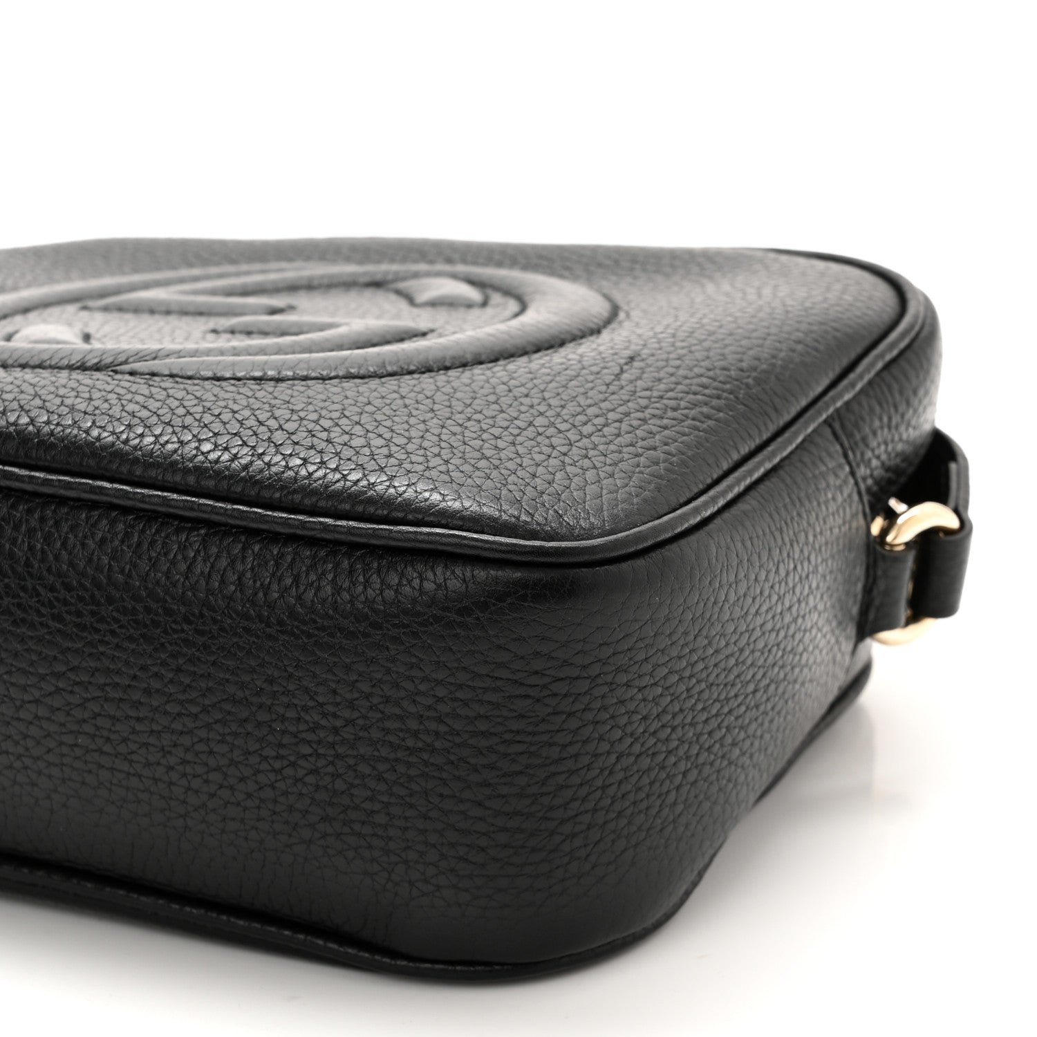 Gucci Pebbled Calfskin Small Soho Disco Bag Black 10 of 12