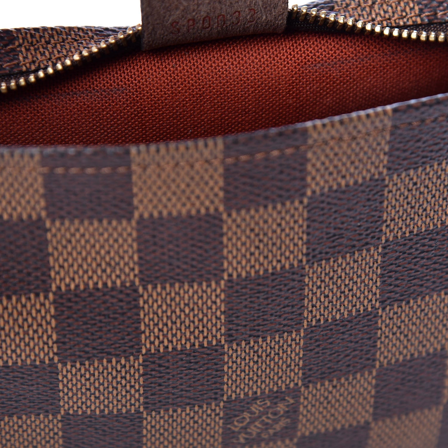 Louis Vuitton Damier Ebene Trousse Make Up Bag Pochette 8 of 9