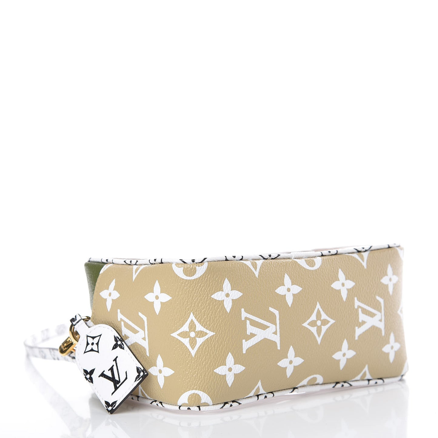 Monogram Giant Beach Pouch Kaki