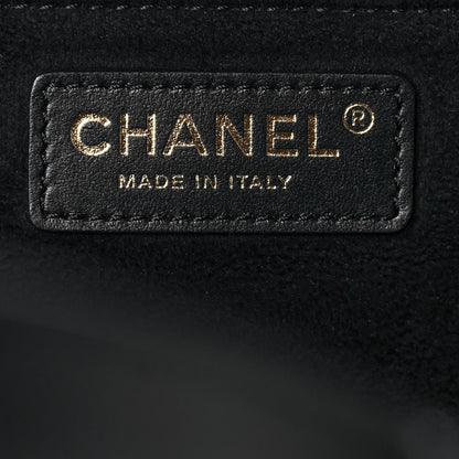 Chanel Caviar Medium Studded Deauville Tote Black 6 of 17
