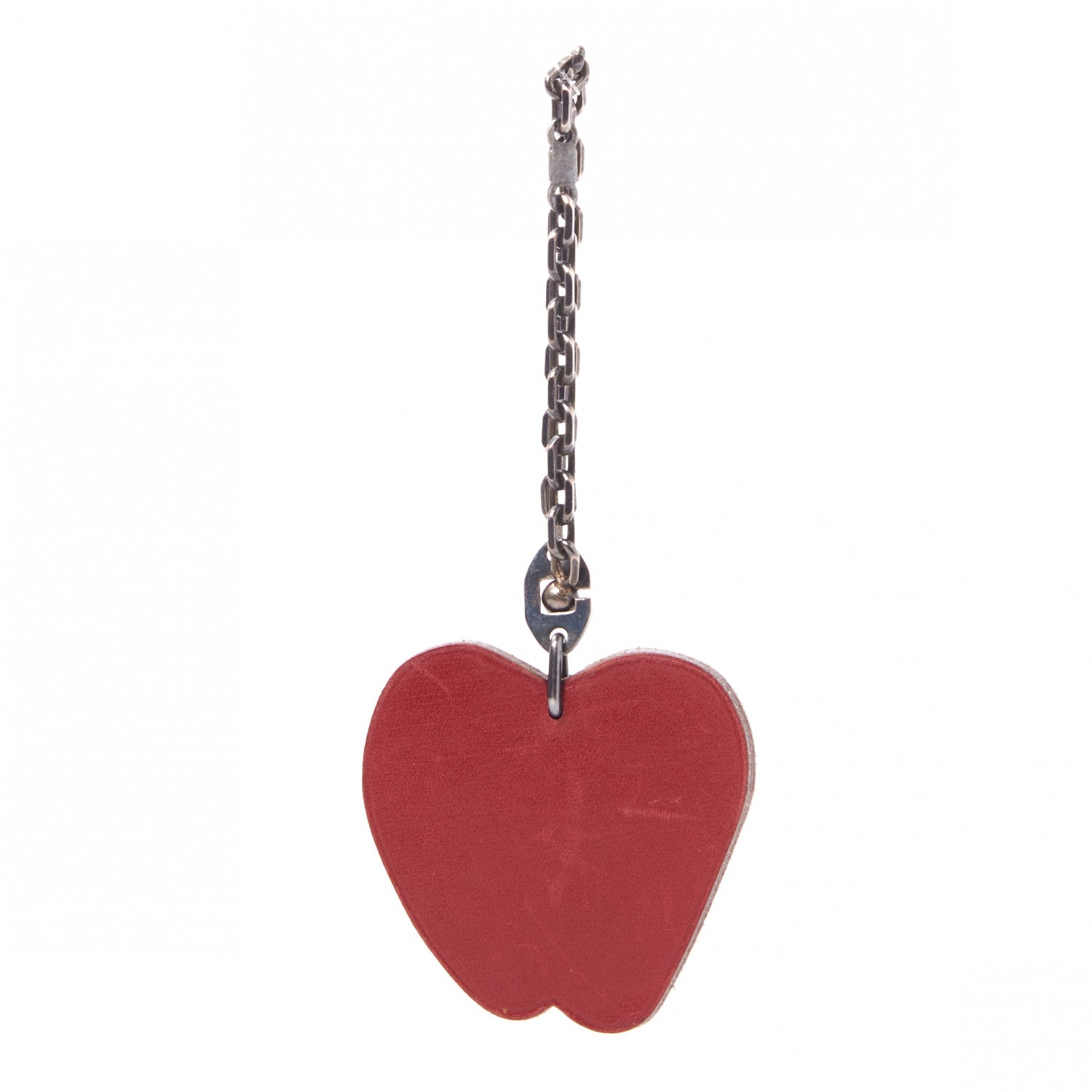 Hermes Barenia Apple Key Chain 2 of 3