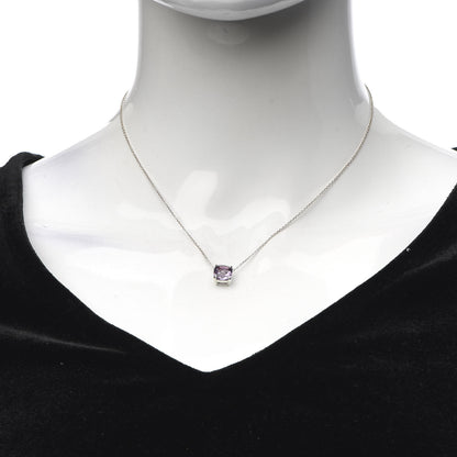 Tiffany Sterling Silver Amethyst Sparklers Pendant Necklace 2 of 6
