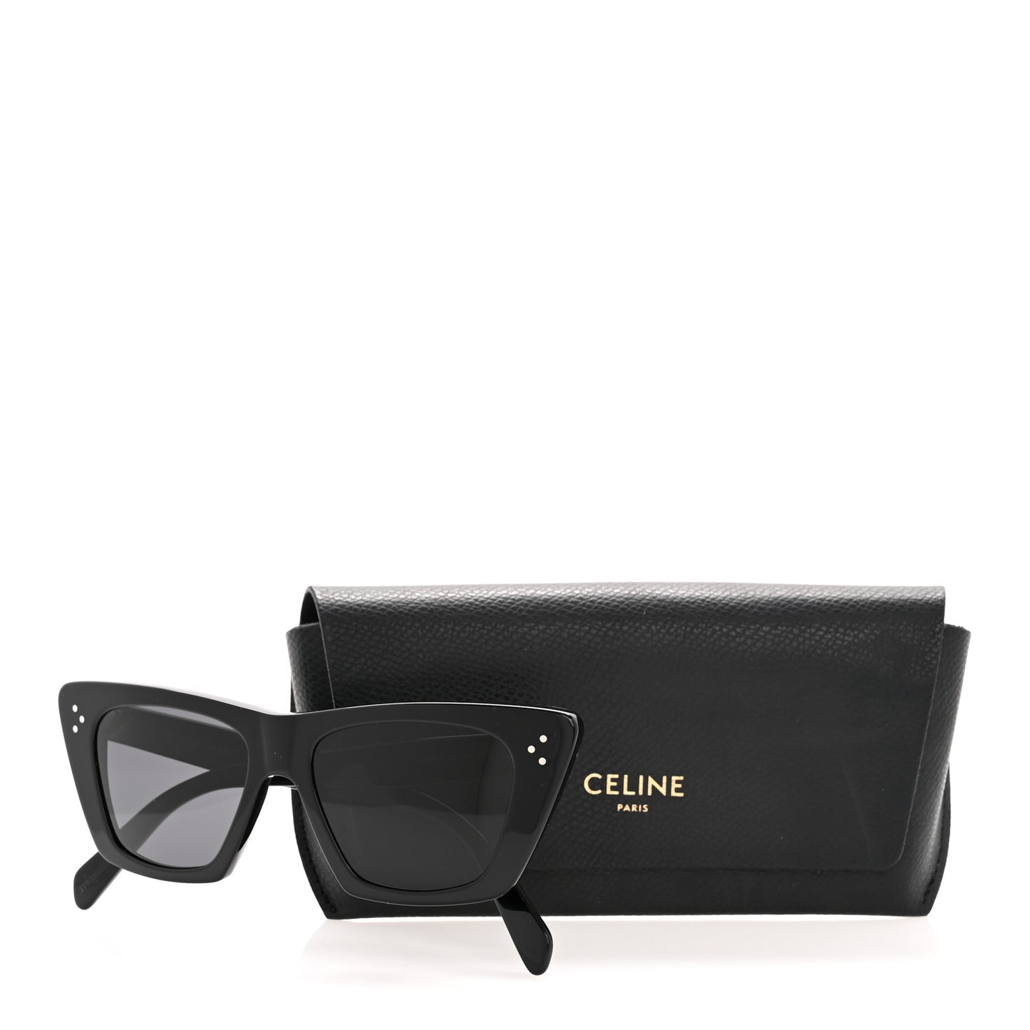Acetate Cat Eye Sunglasses CL40187I Black