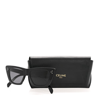 Celine Acetate Cat Eye Sunglasses CL40187I Black 8 of 8