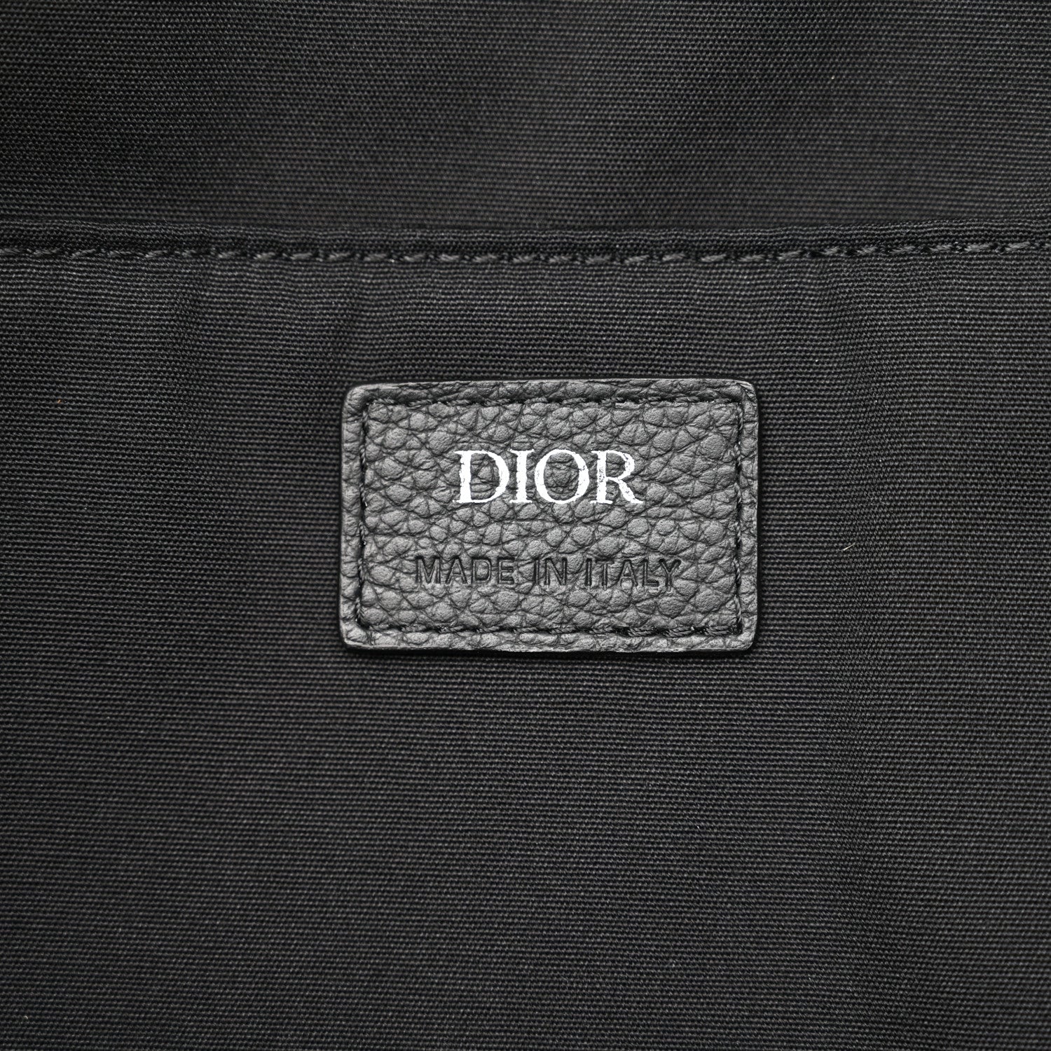 Christian Dior Oblique Calfskin Rider Backpack Black 6 of 9