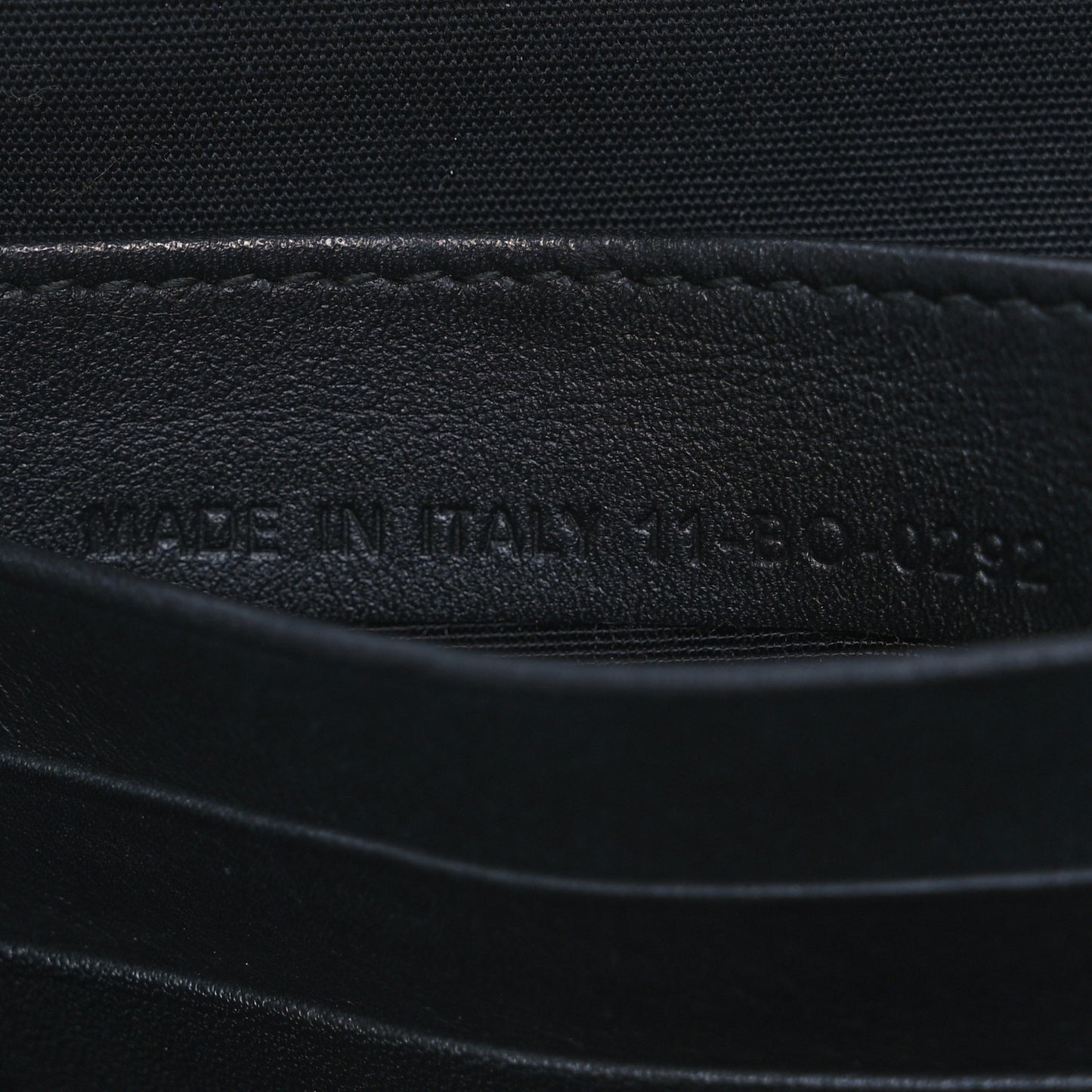 Oblique Pouch Navy Blue