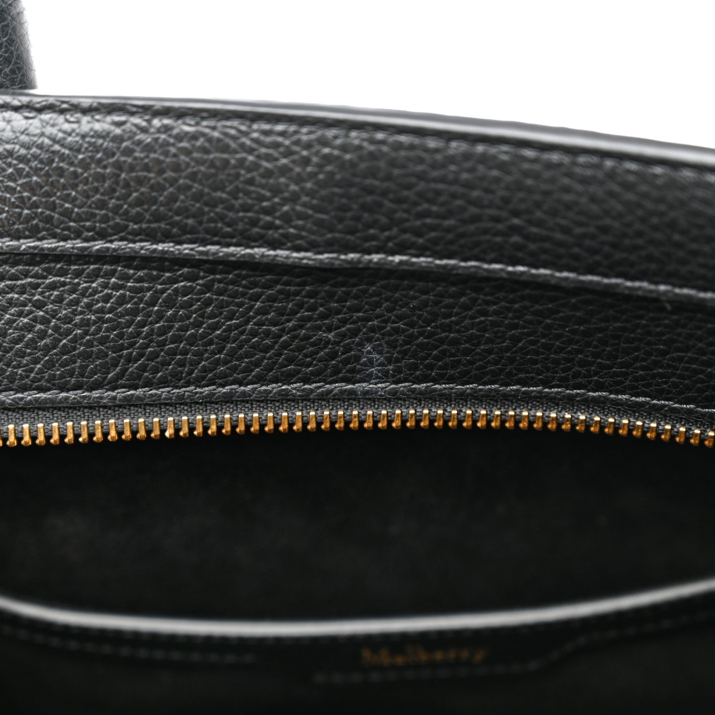 Small Classic Grain Small Zipped Bayswater Black